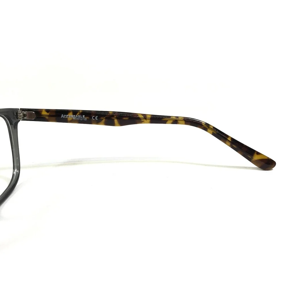 Affordable Designs Eyeglasses Frames HARRY BLUE TORTOISE Square 52-19-145
